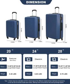 Travelhouse 3-Piece Luggage Set