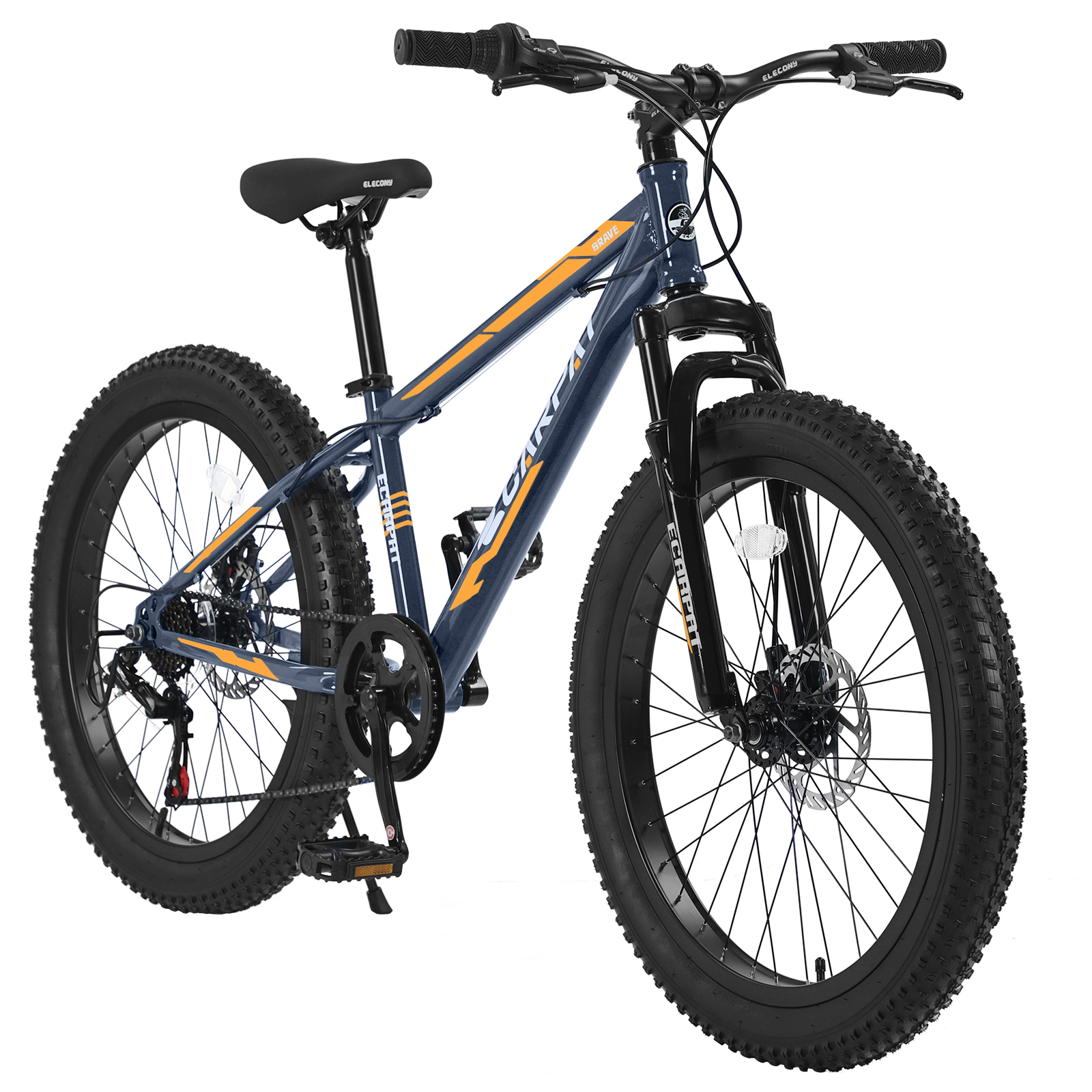 Elecony S24109 24 Inch Fat Tire Bike
