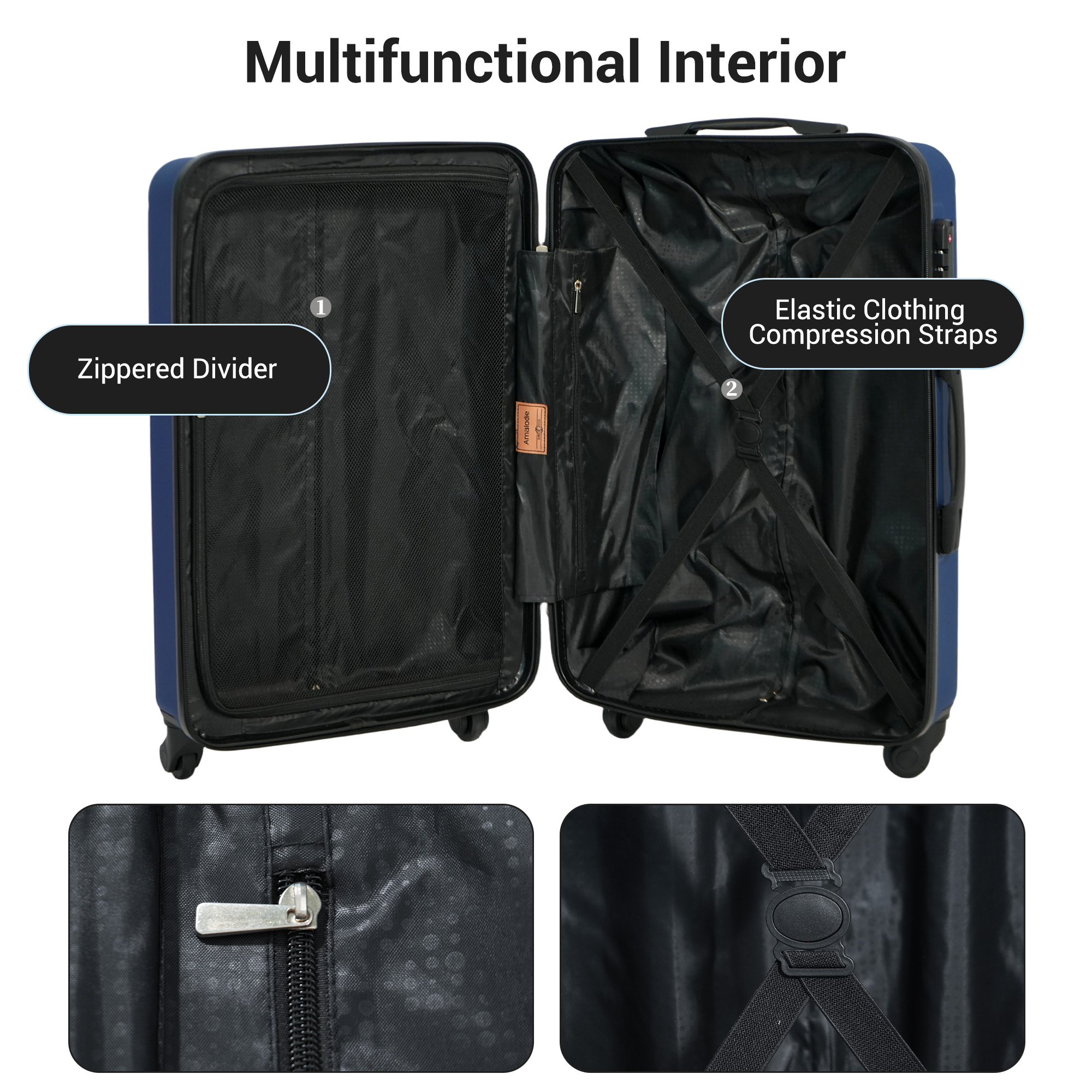 Travelhouse 3-Piece Luggage Set