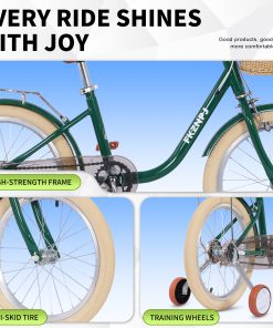 FKZNPJ 18 Inch Girls Bike