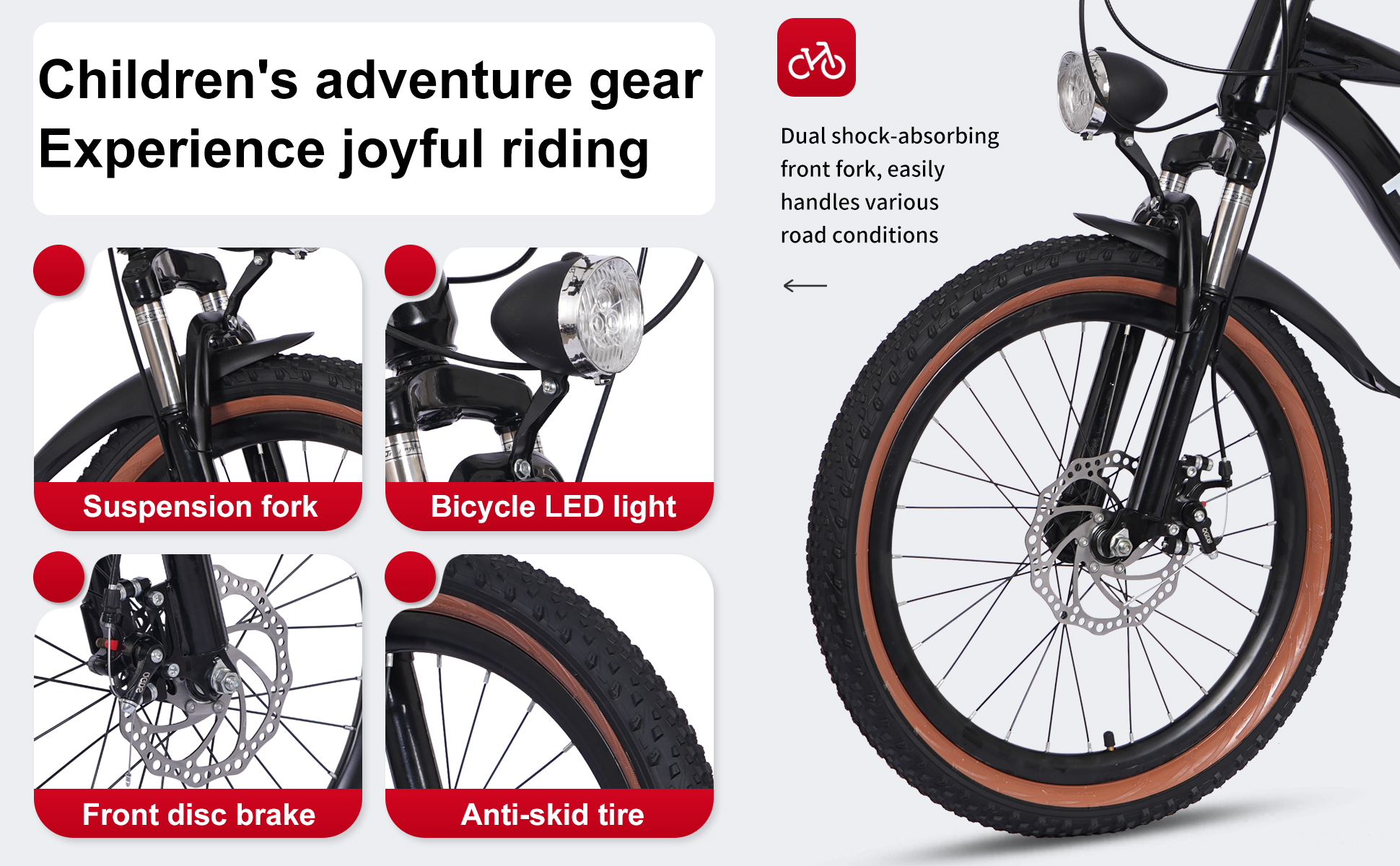 FKZNPJ 20 Inch Mountain Bike