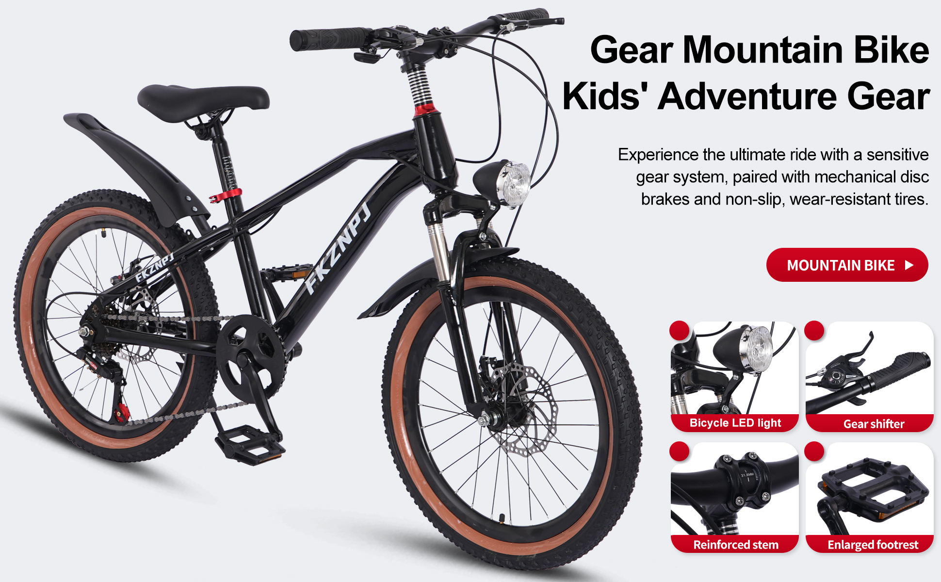 FKZNPJ 20 Inch Mountain Bike