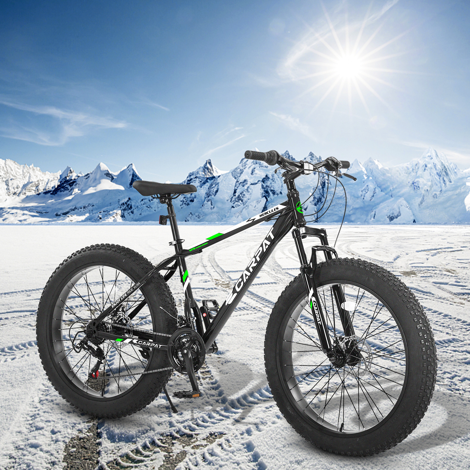 Elecony S26109 26 Inch Fat Tire Bike