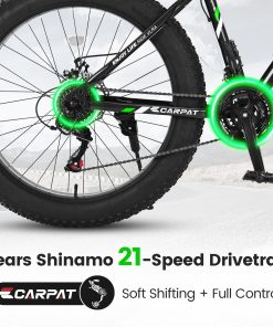Elecony S26109 26 Inch Fat Tire Bike