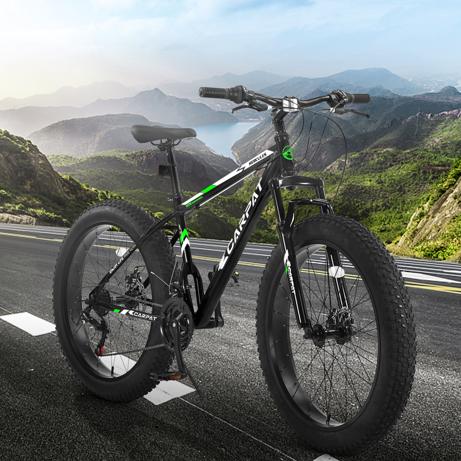 Elecony S26109 26 Inch Fat Tire Bike