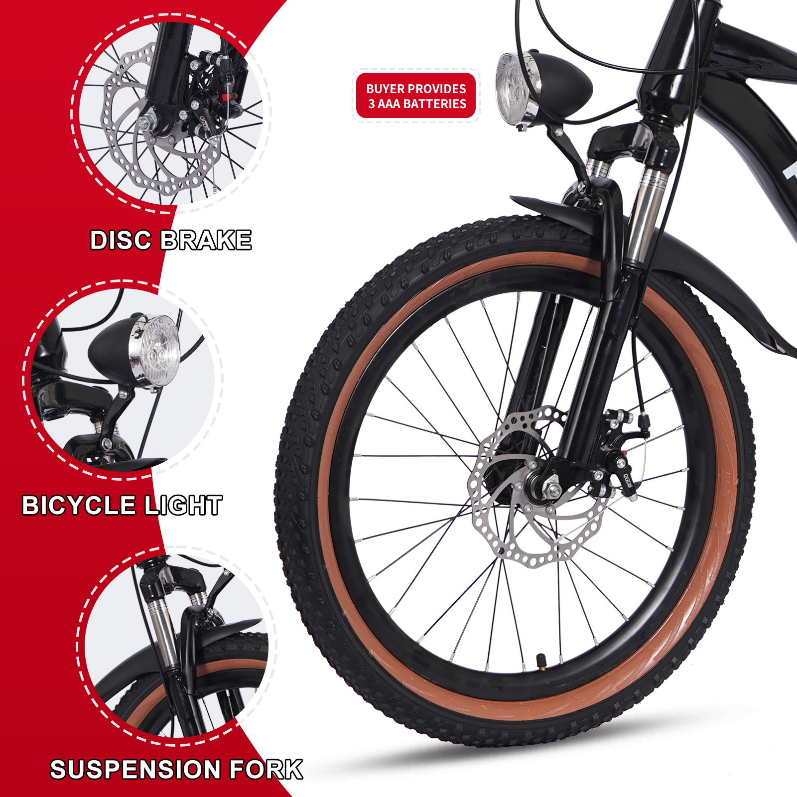FKZNPJ 20 Inch Mountain Bike