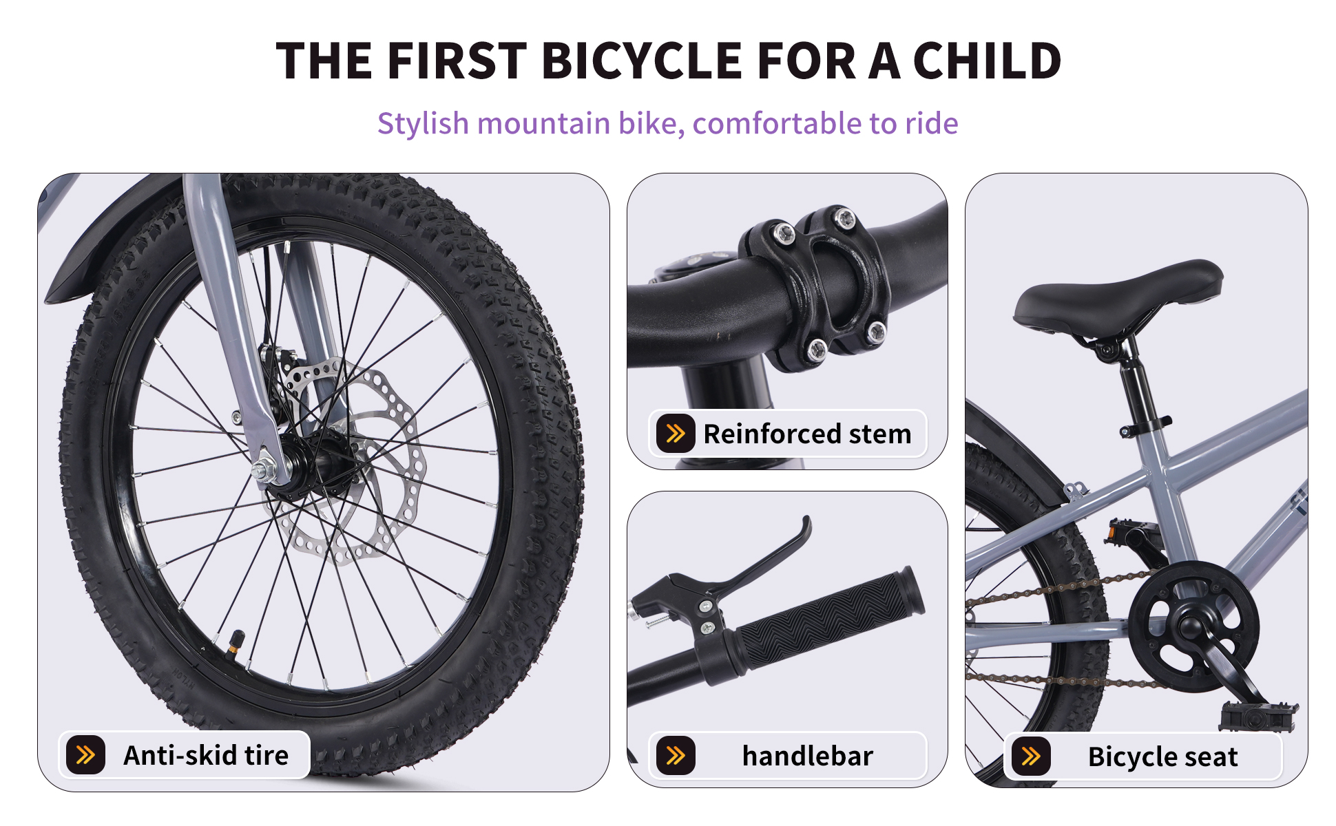 FKZNPJ 18 Inch Kids Bike
