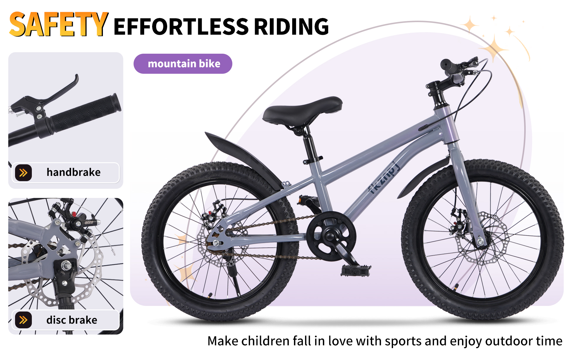 FKZNPJ 18 Inch Kids Bike