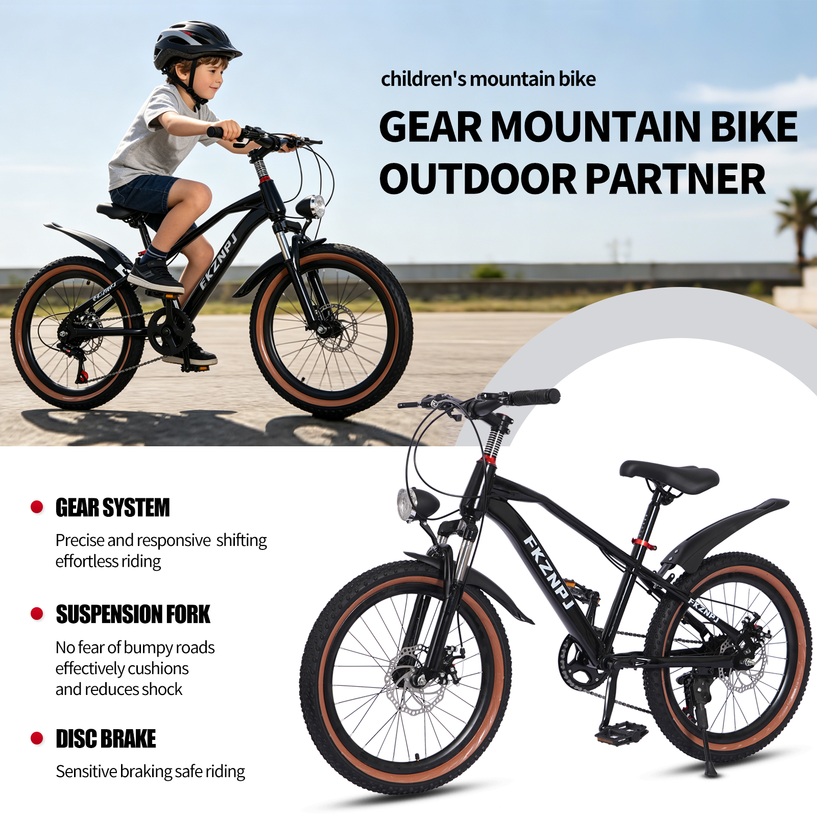 FKZNPJ 20 Inch Mountain Bike