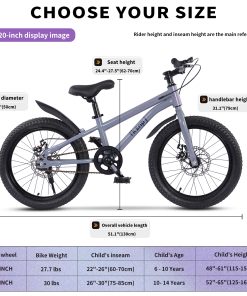 FKZNPJ 18 Inch Kids Bike