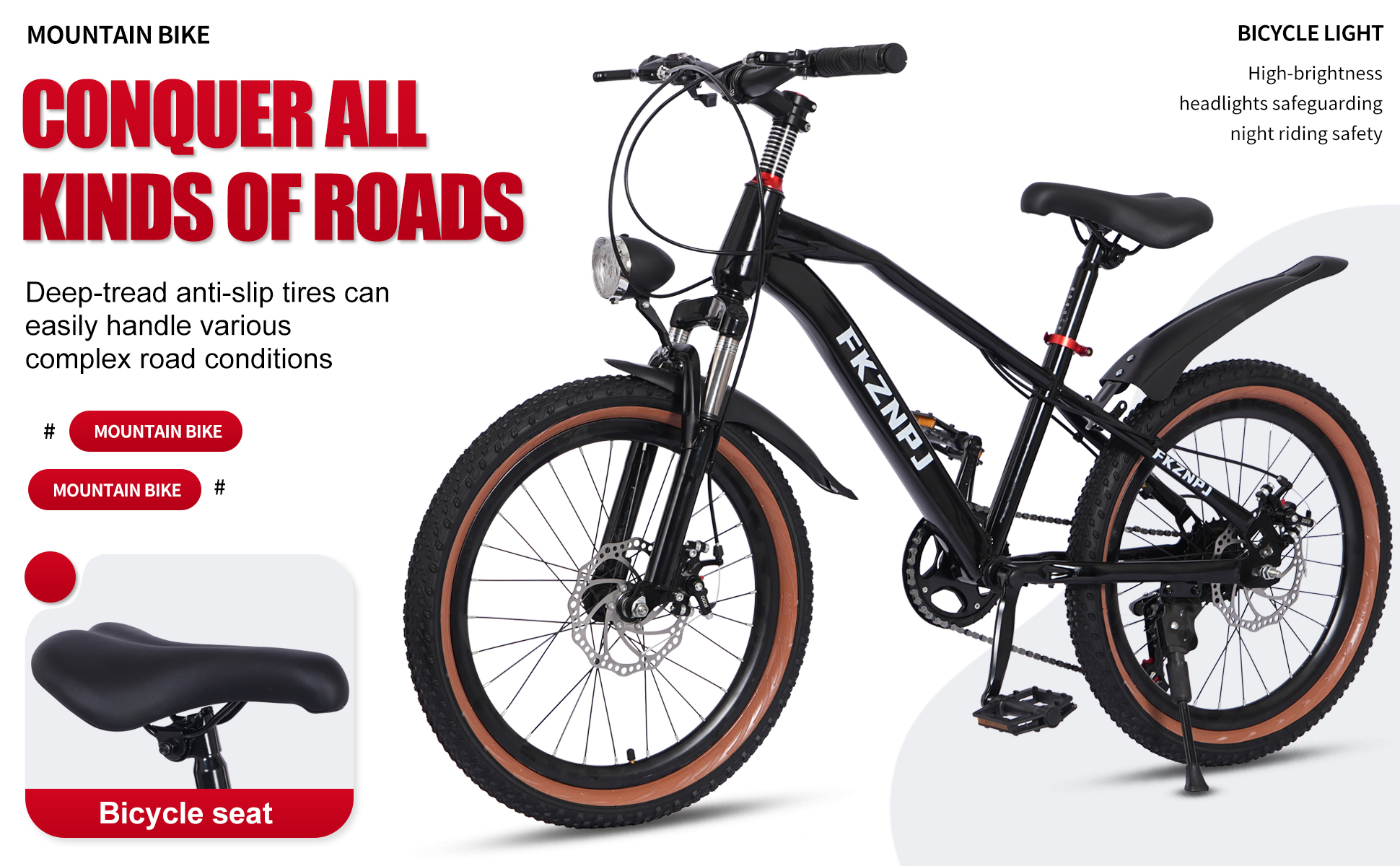 FKZNPJ 20 Inch Mountain Bike