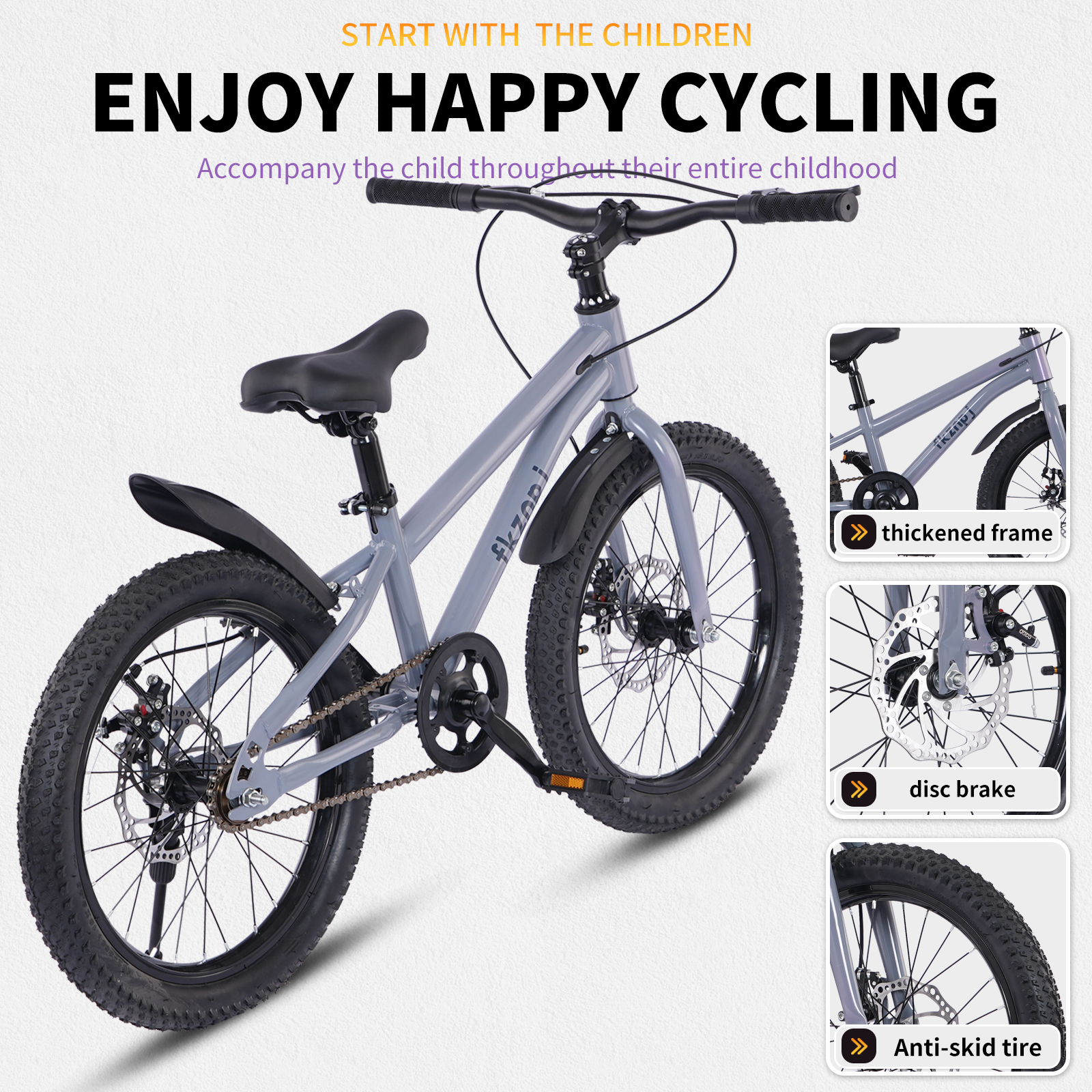 FKZNPJ 18 Inch Kids Bike