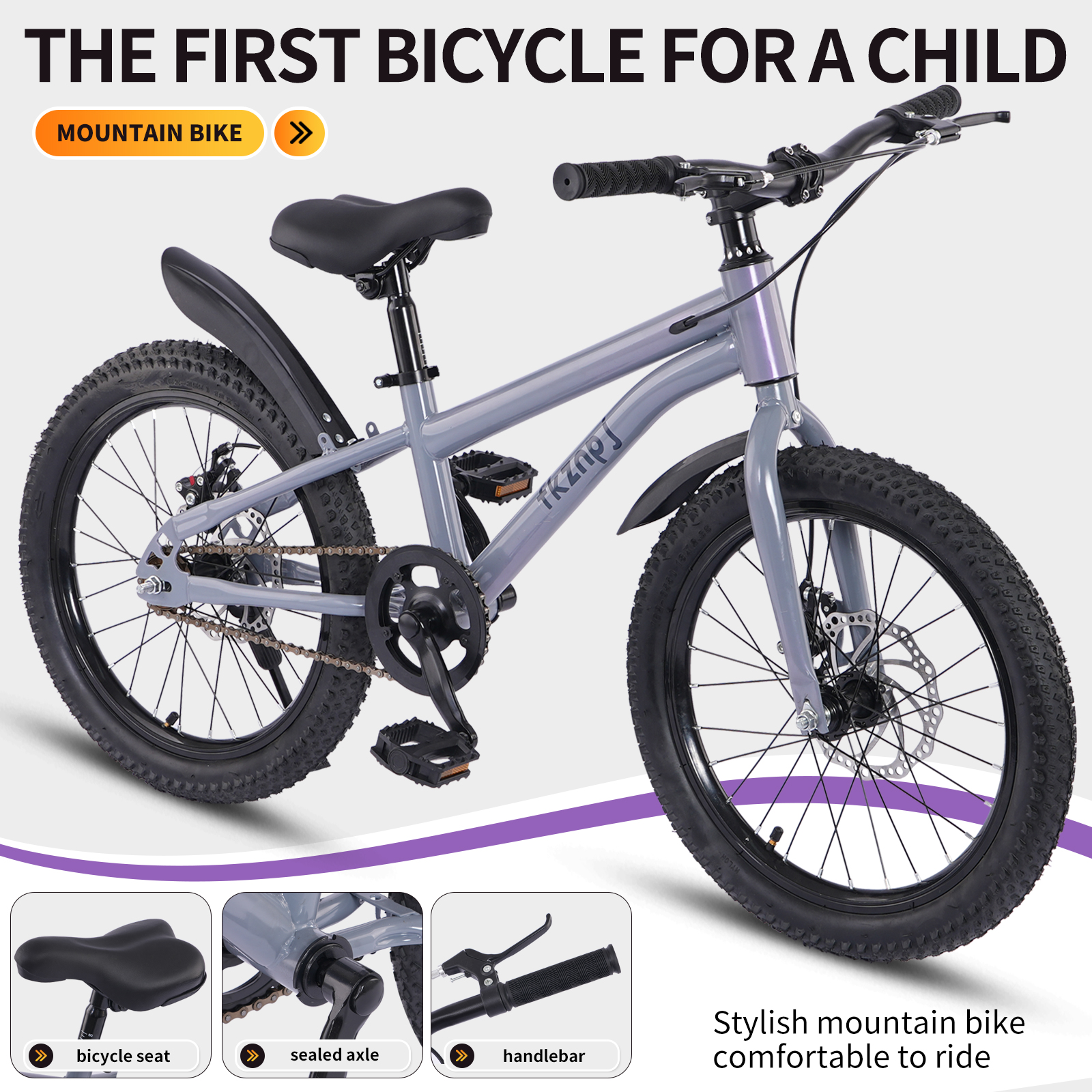 FKZNPJ 18 Inch Kids Bike