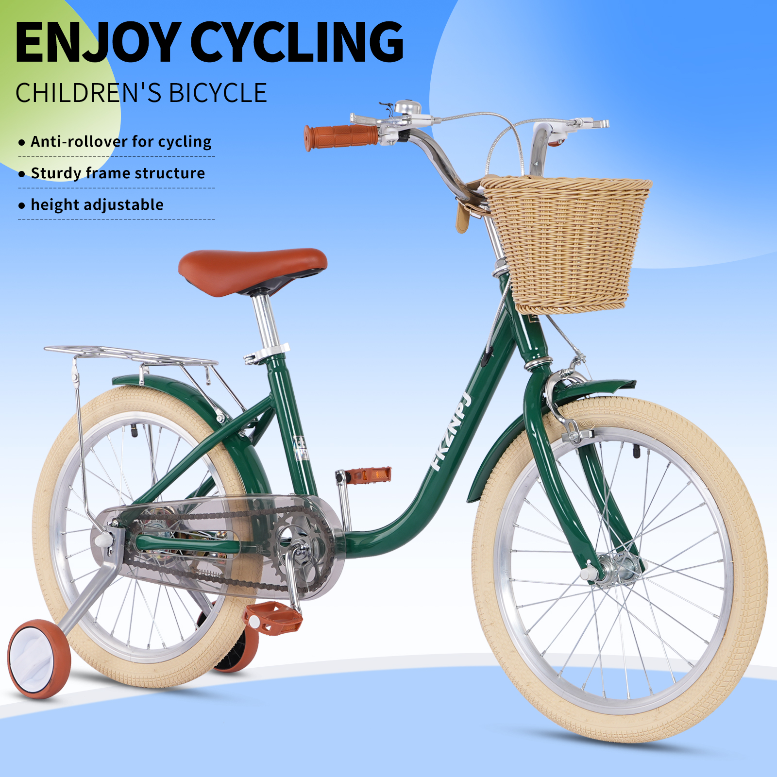 FKZNPJ 18 Inch Girls Bike
