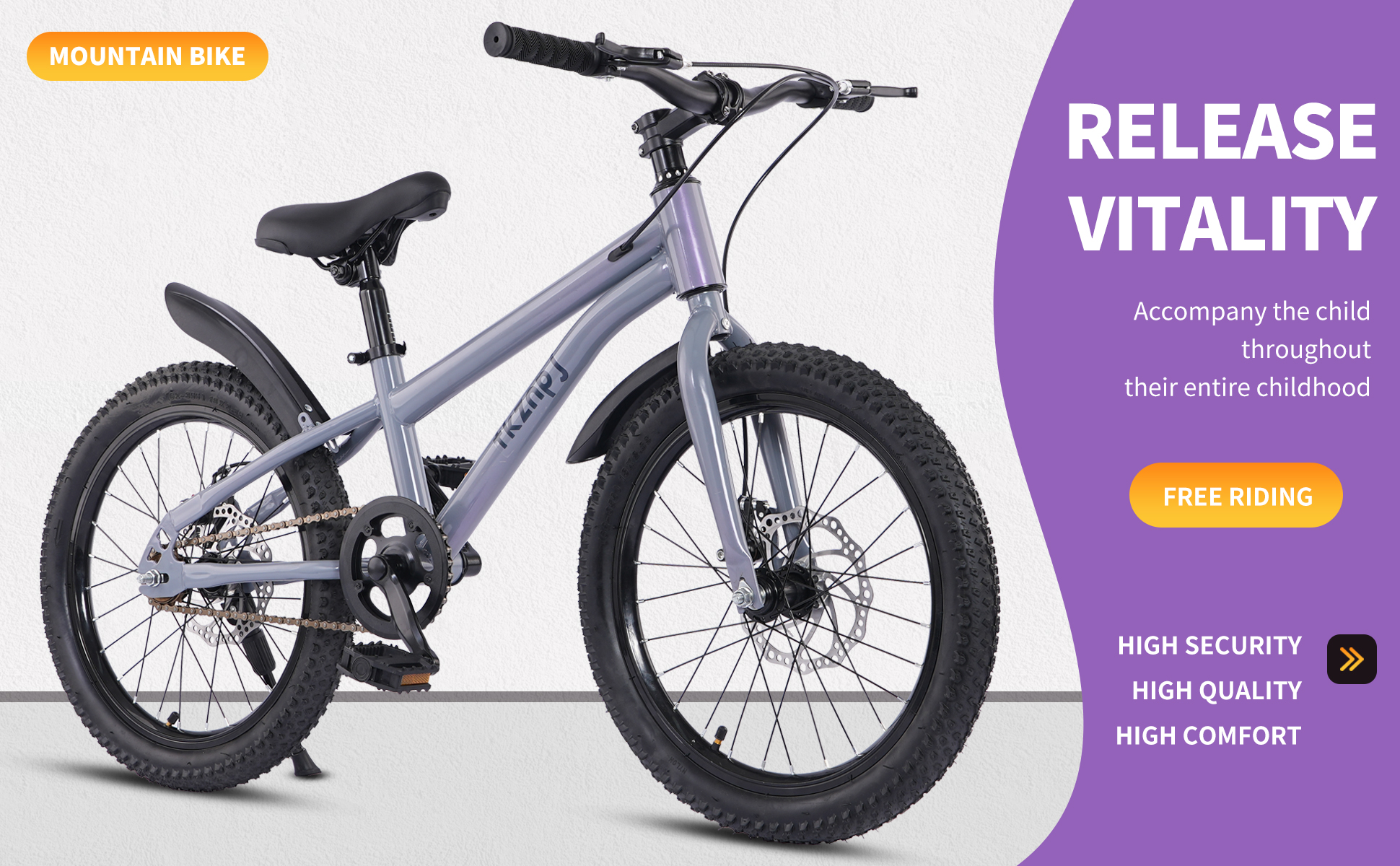 FKZNPJ 18 Inch Kids Bike