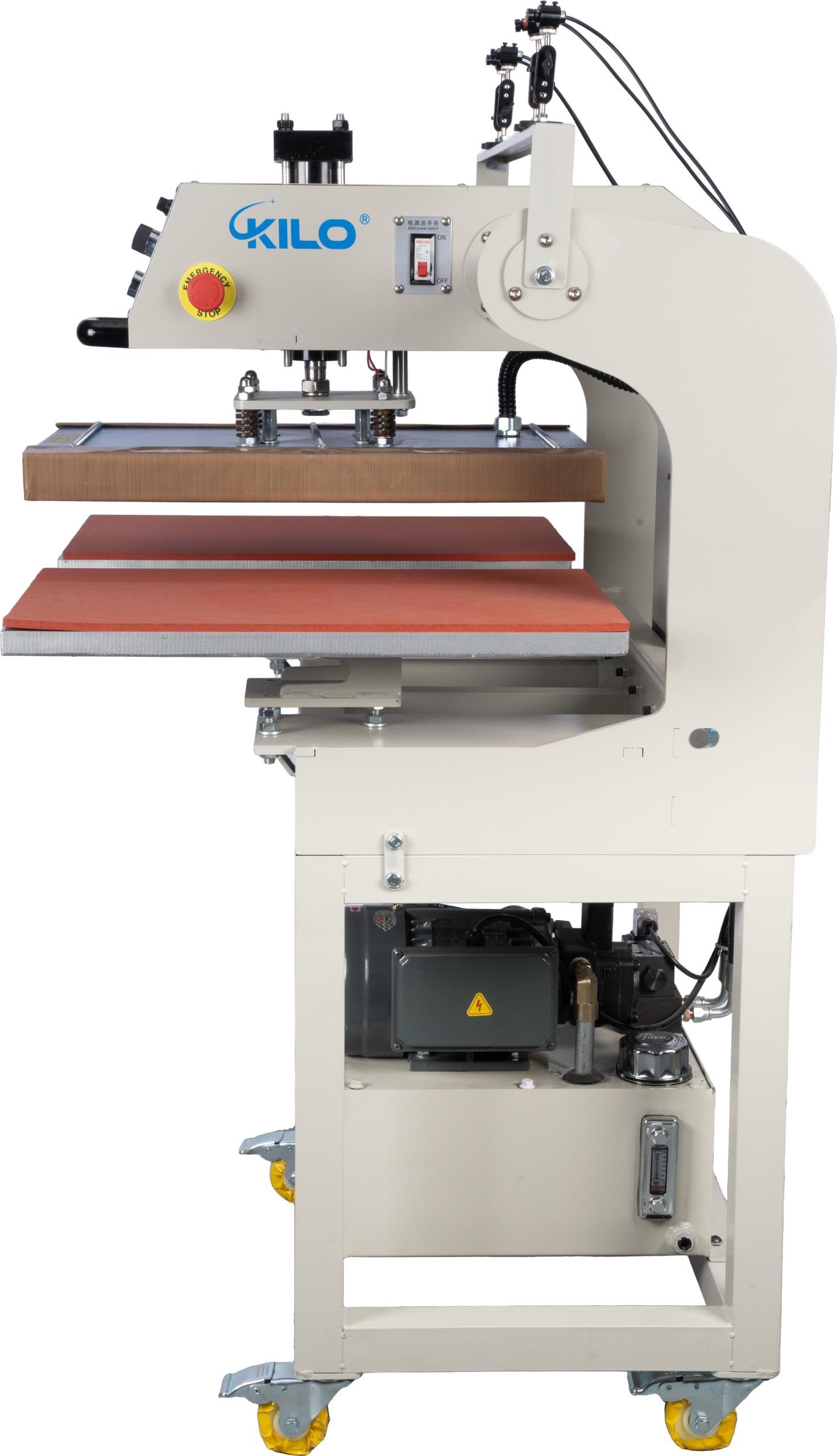 16x24 Inch Hydraulic Head Moving Transfer Press