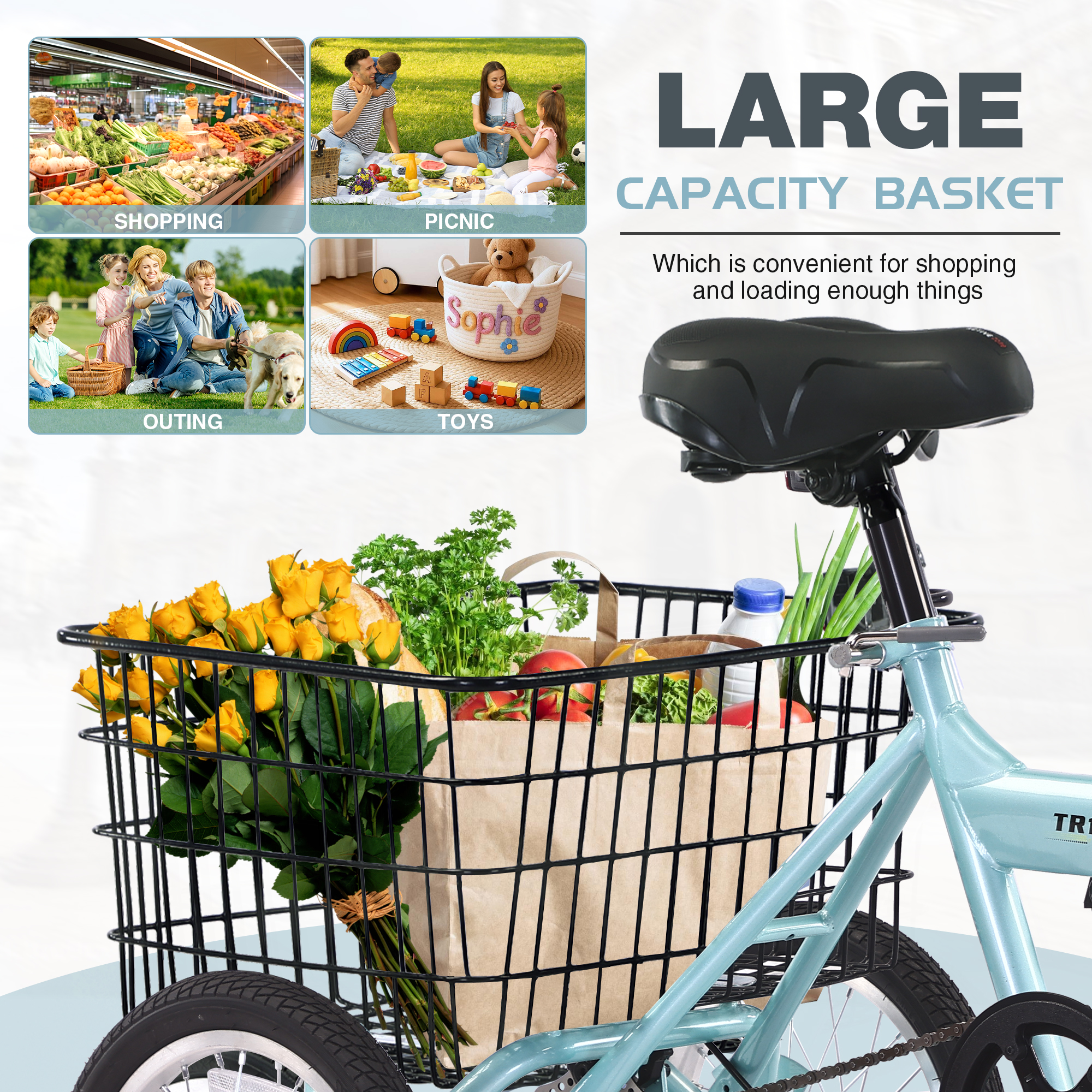 ZUKKA Folding Tricycle For Adults