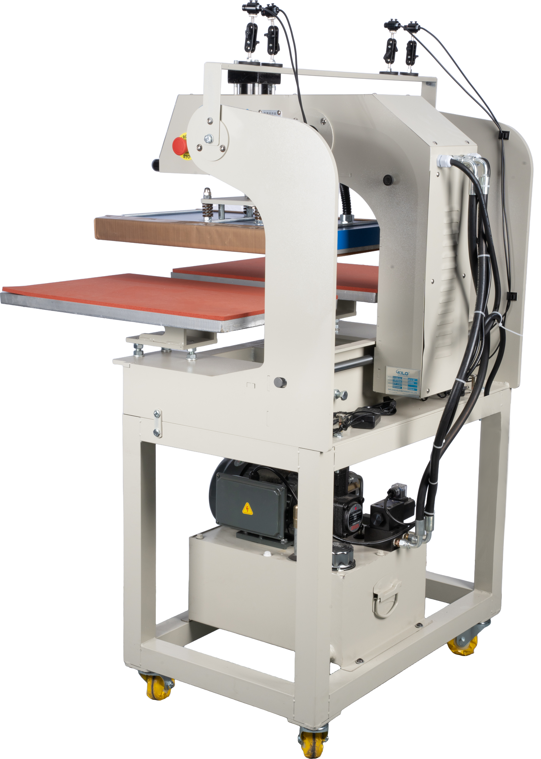 16x24 Inch Hydraulic Head Moving Transfer Press