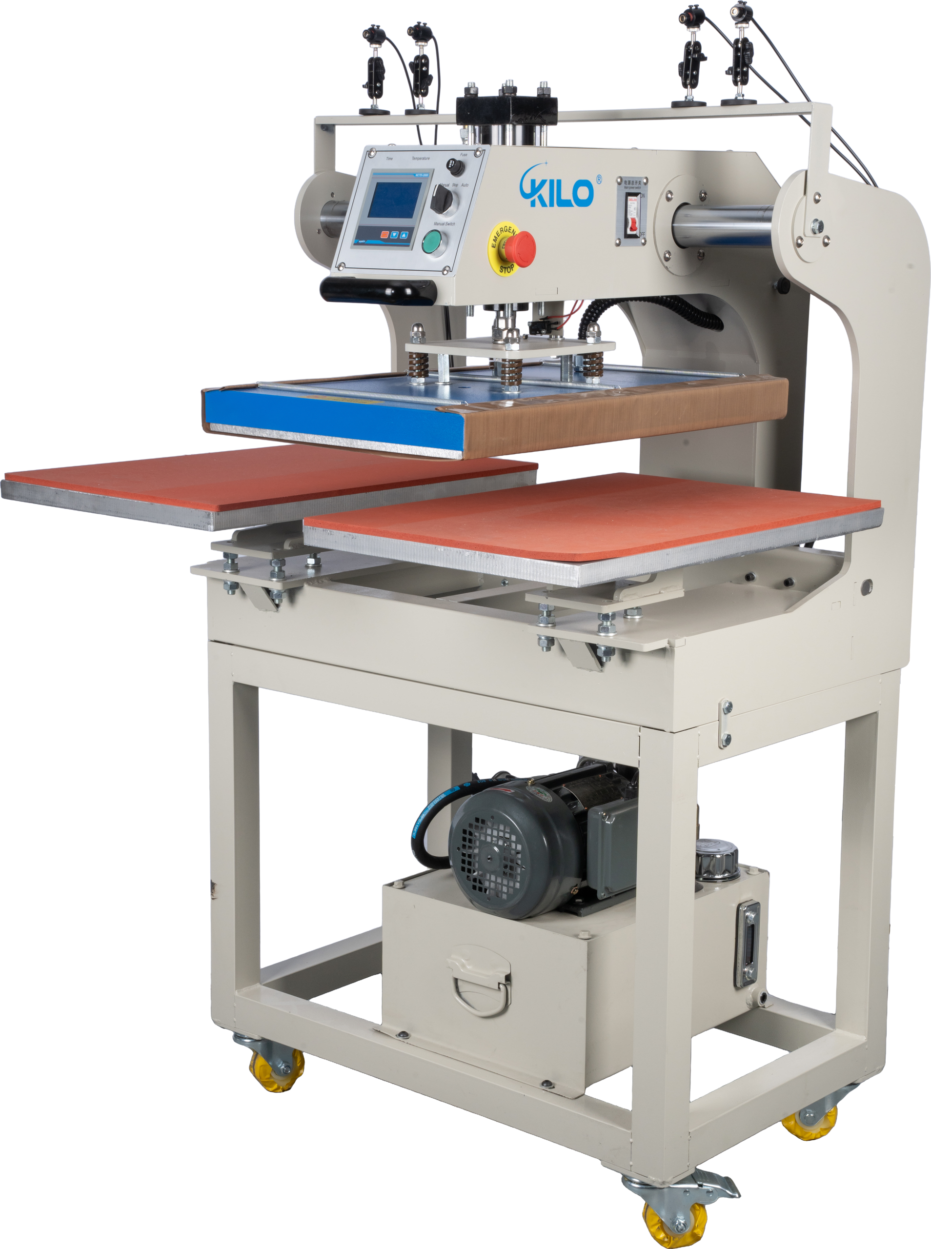 16x24 Inch Hydraulic Head Moving Transfer Press