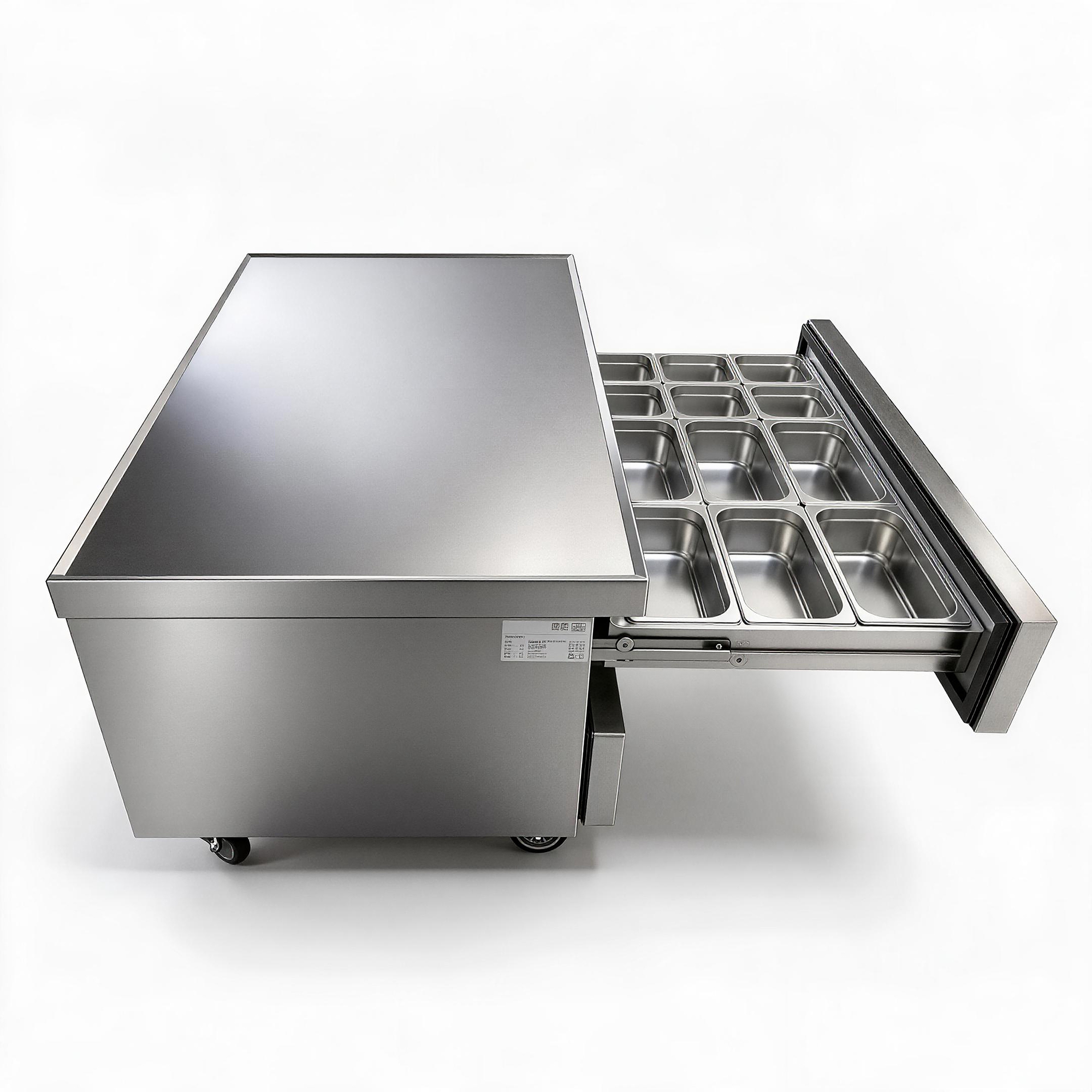ORIKOOL 52" Refrigerated Chef Base
