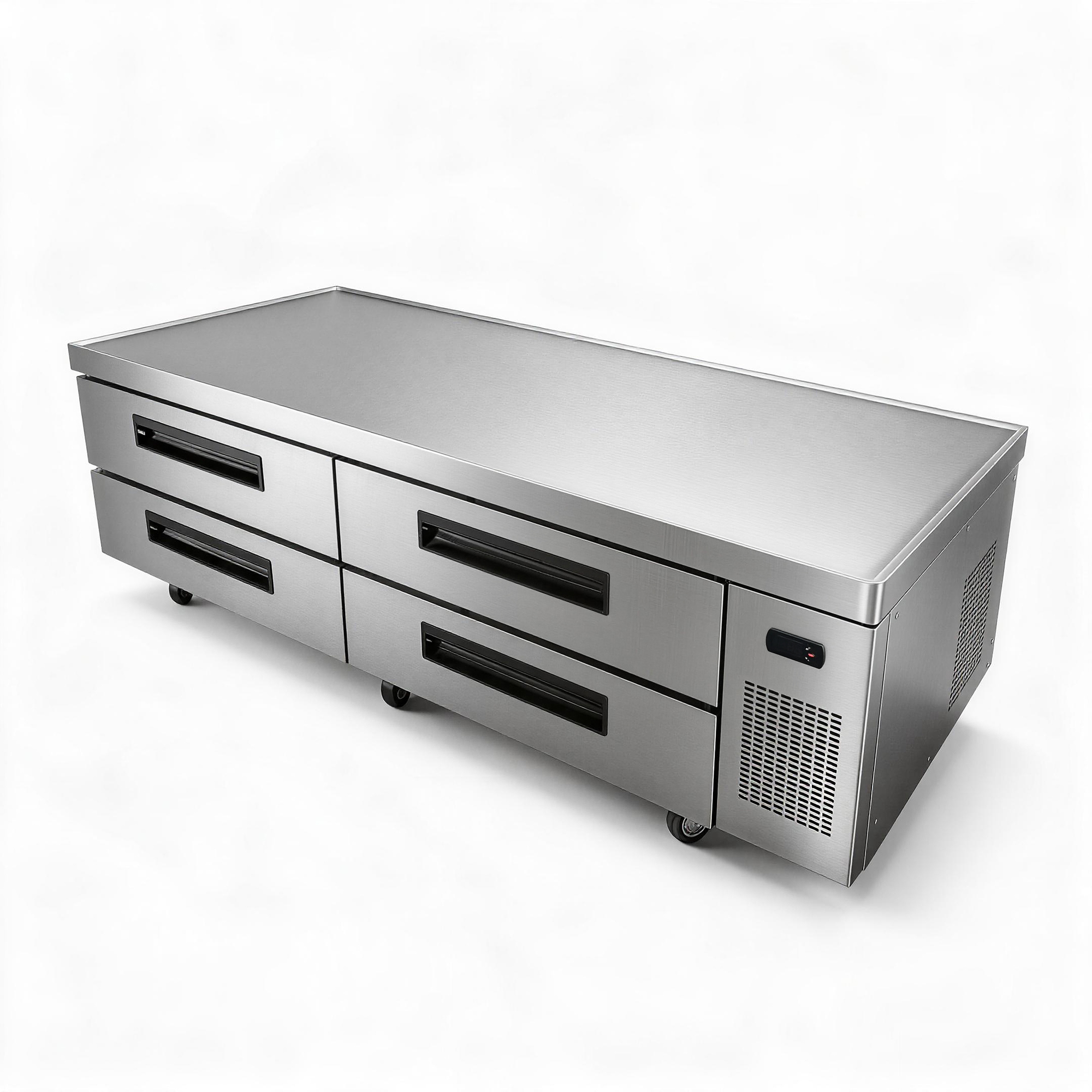 ORIKOOL 72" Refrigerated Chef Base