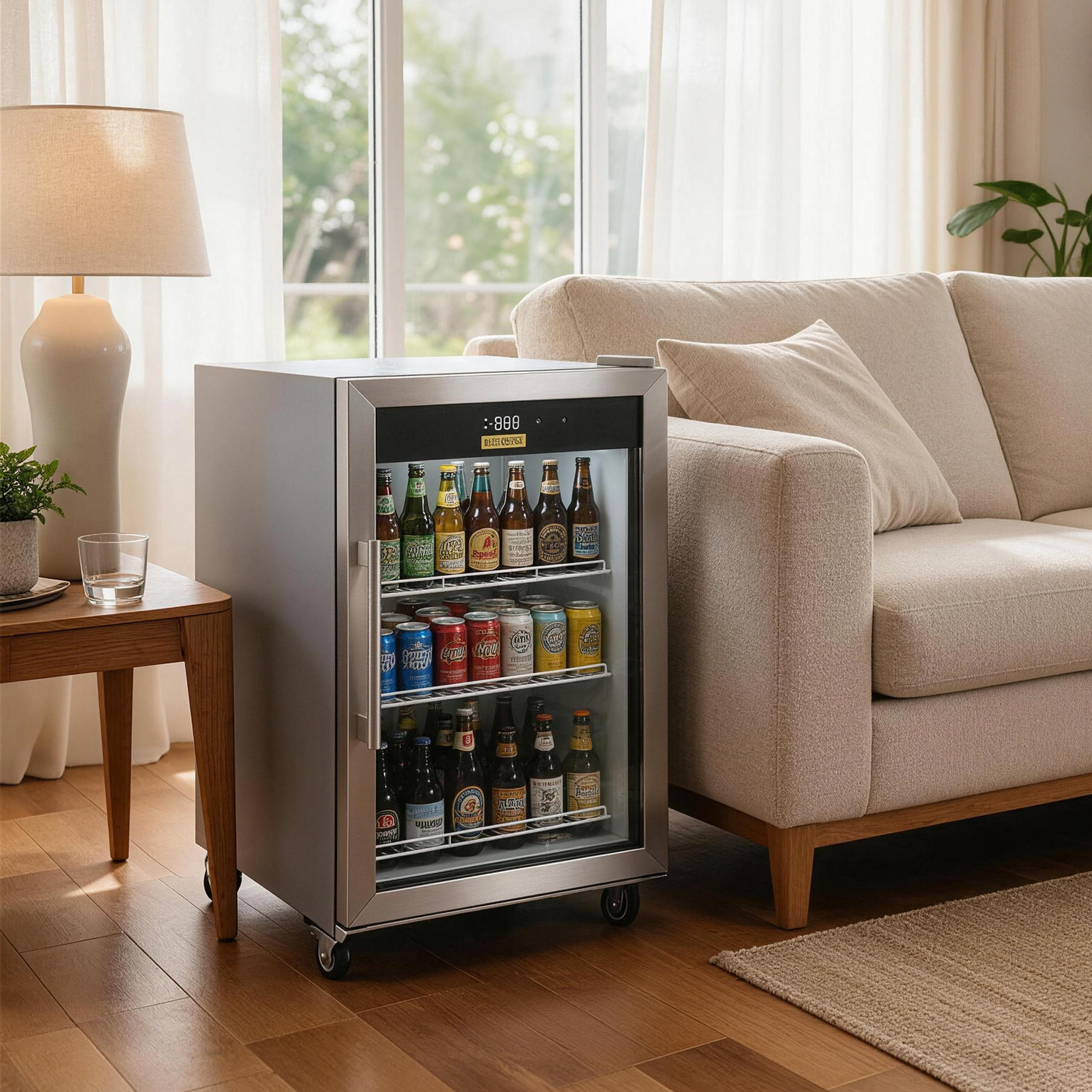 ORIKOOL Undercounter Beverage Refrigerator