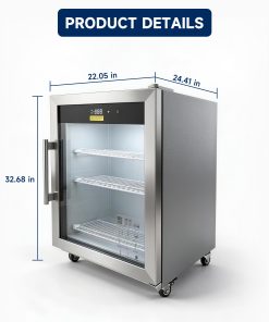 ORIKOOL Undercounter Beverage Refrigerator