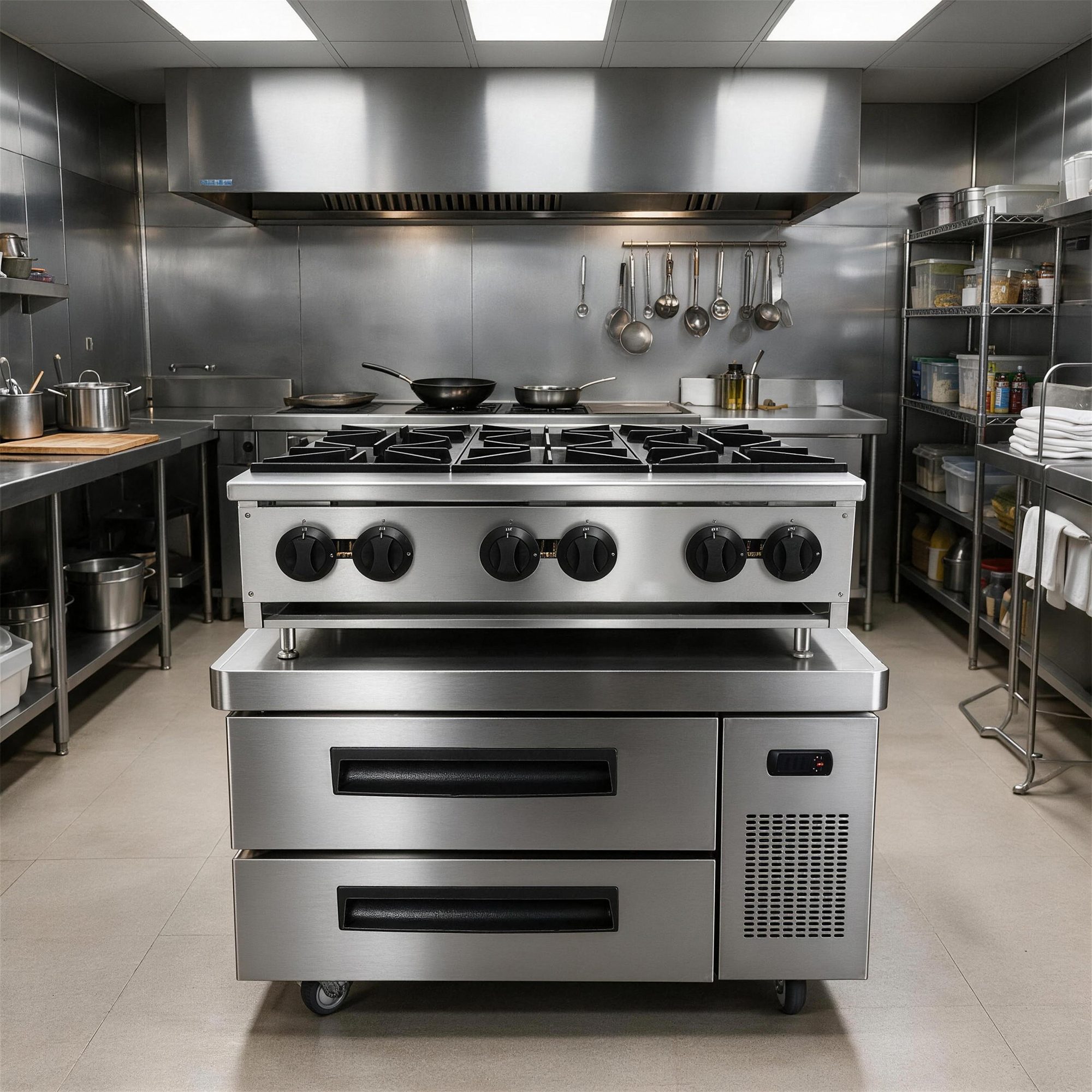 ORIKOOL 36" Refrigerated Chef Base